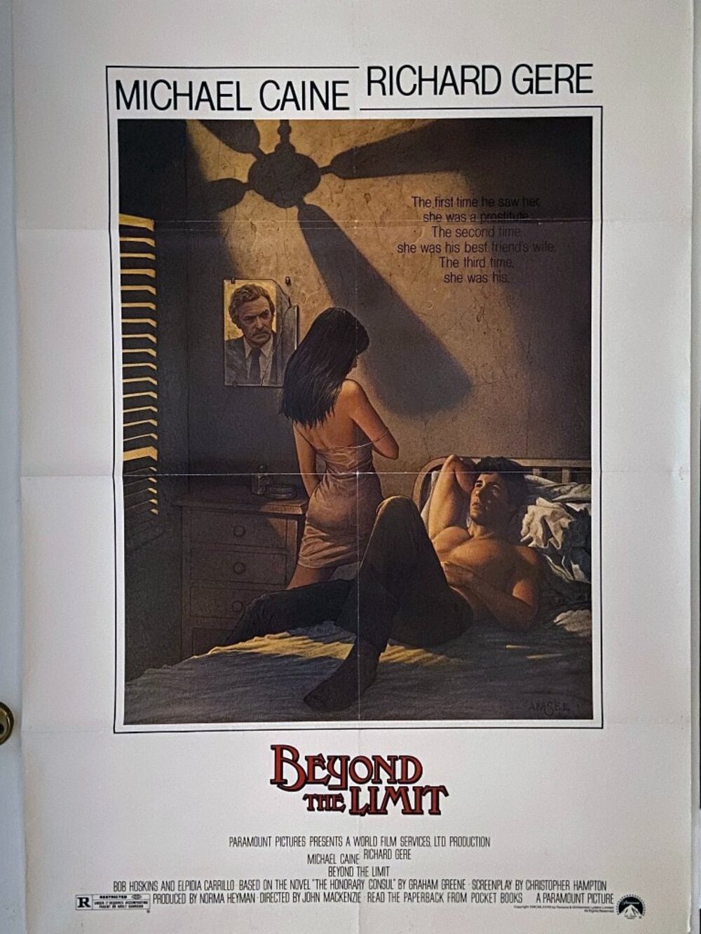 BEYOND THE LIMIT (1983) - ORIGINAL SINGLE SIDED MOVIE POSTER